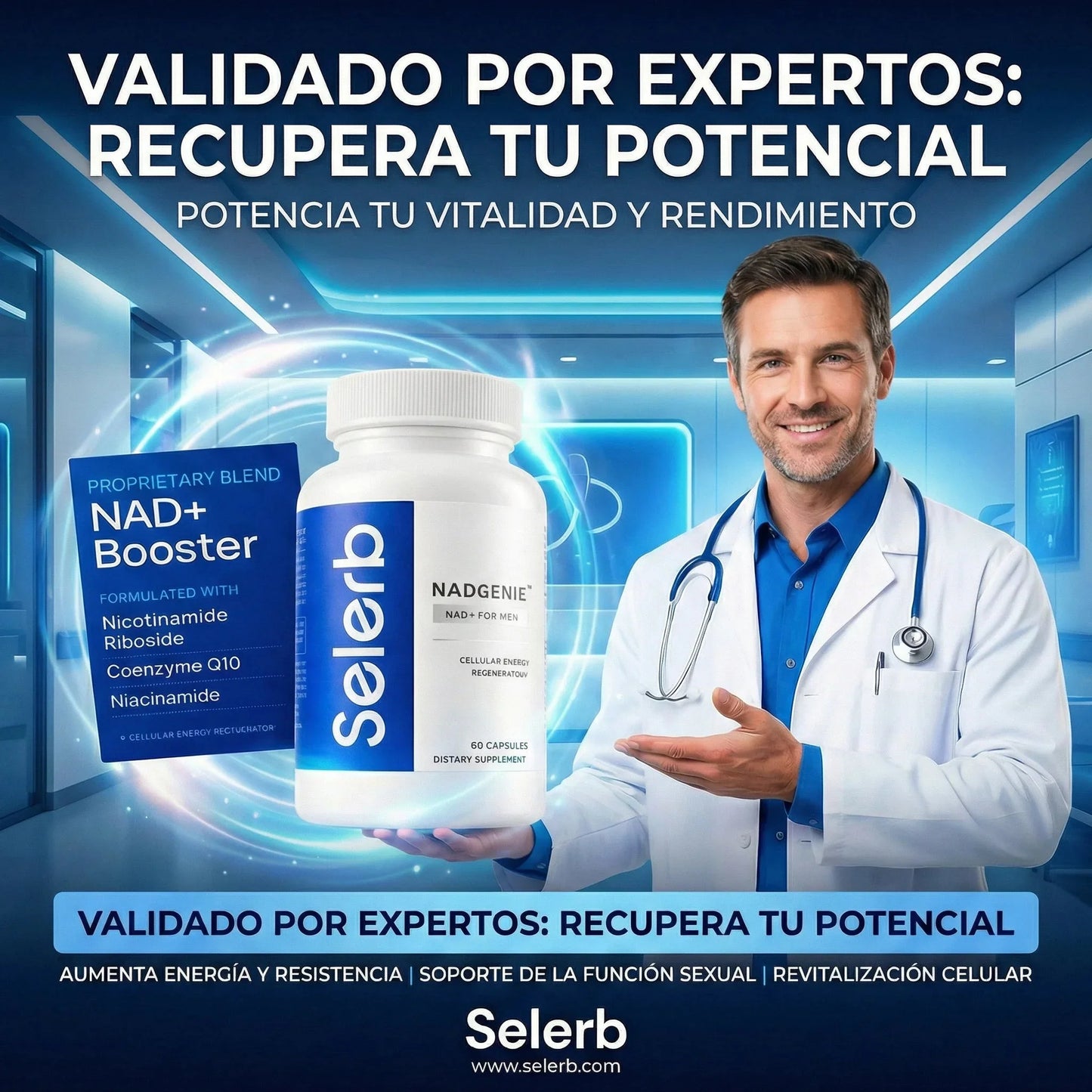 ⚡ Siente La Energía Que Te Está Faltando Con Selerb Nad⚡