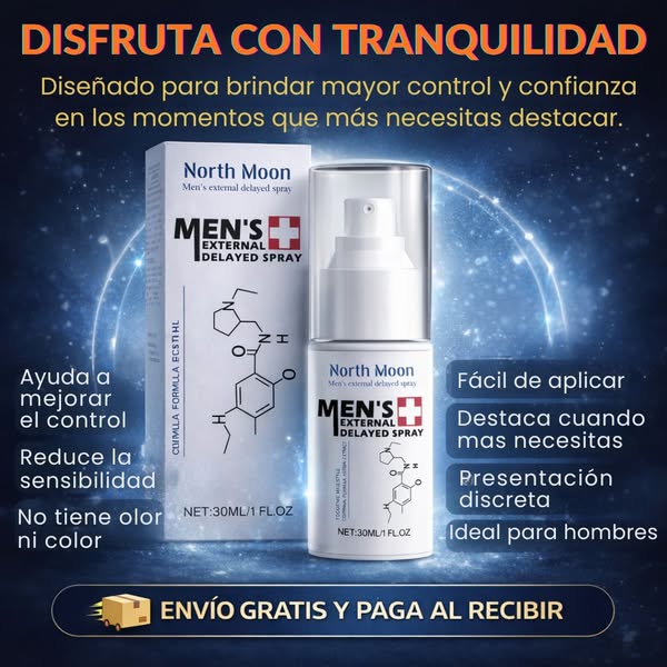 ⏱️ Más Seguridad. Más Control. Más Confianza. Más Placer. MEN´S SPRAY