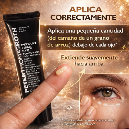 ✨ ¡Despídete de las Ojeras y Arrugas en Minutos Con Peter Thomas Roth! ✨