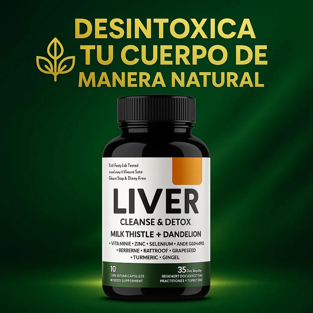 🫀✨ Menos Toxinas, Más Energía: Cuida Tu Hígado Todos Los Días Con Liver Cleanse 🌿⚡