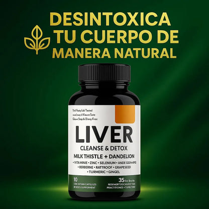 🫀✨ Menos Toxinas, Más Energía: Cuida Tu Hígado Todos Los Días Con Liver Cleanse 🌿⚡