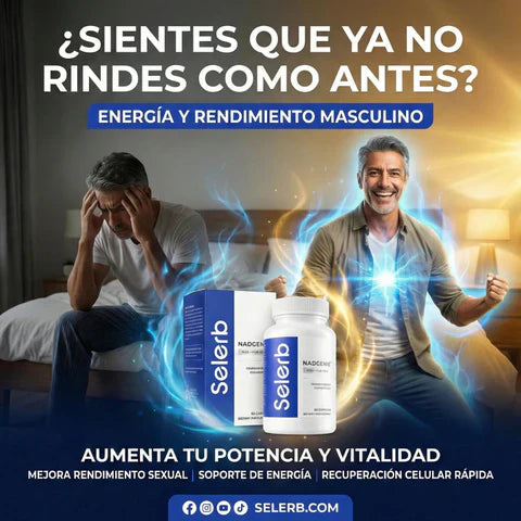 ⚡ Siente La Energía Que Te Está Faltando Con Selerb Nad⚡