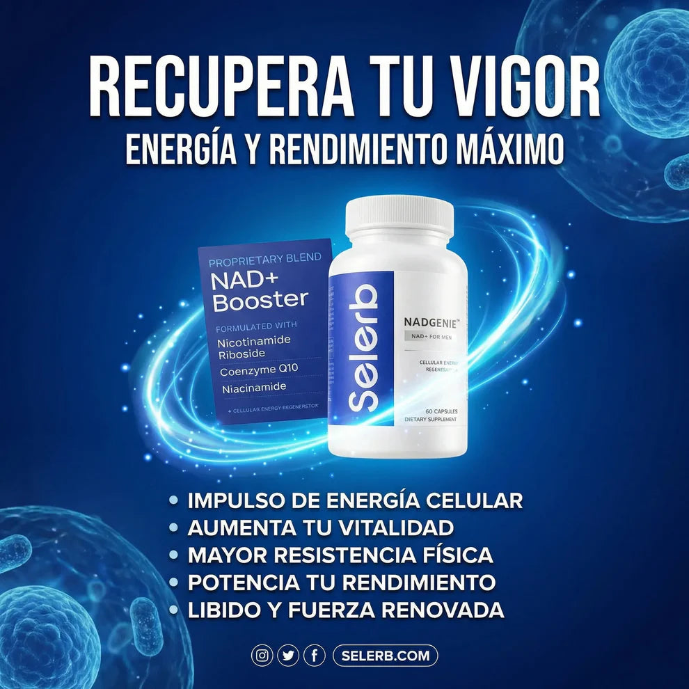 ⚡ Siente La Energía Que Te Está Faltando Con Selerb Nad⚡
