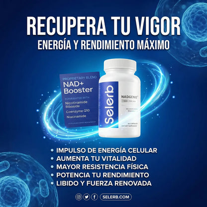 ⚡ Siente La Energía Que Te Está Faltando Con Selerb Nad⚡