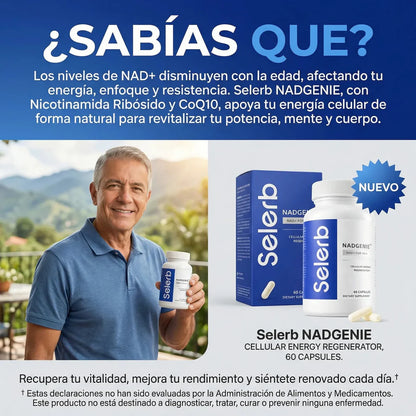 ⚡ Siente La Energía Que Te Está Faltando Con Selerb Nad⚡